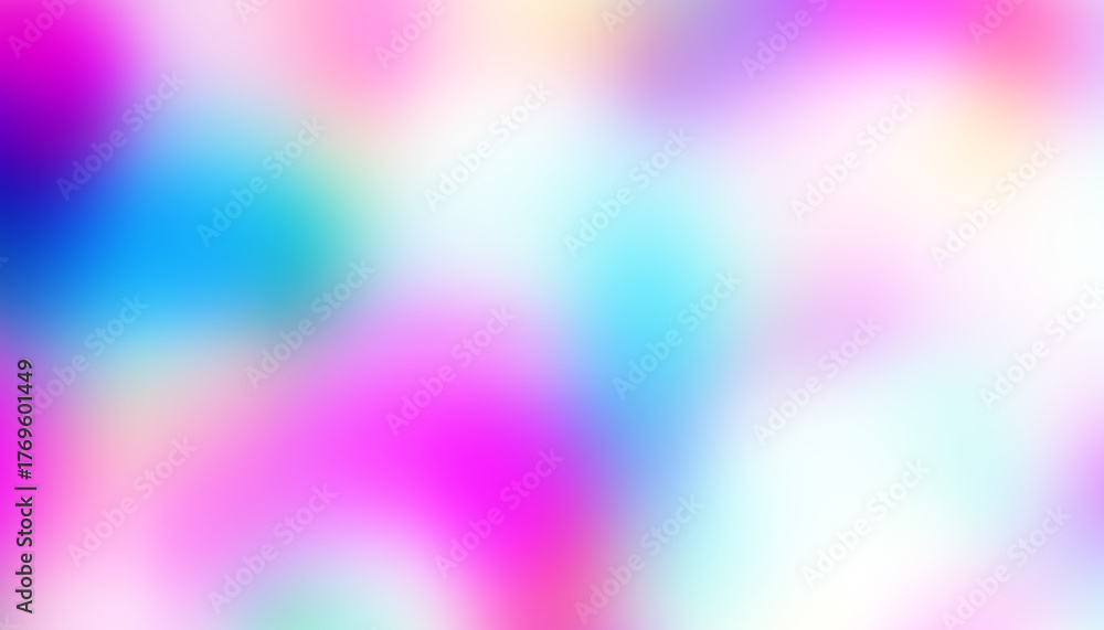 Naklejka premium Abstract soft light gradient blur background in pastel colorful. Overlay background