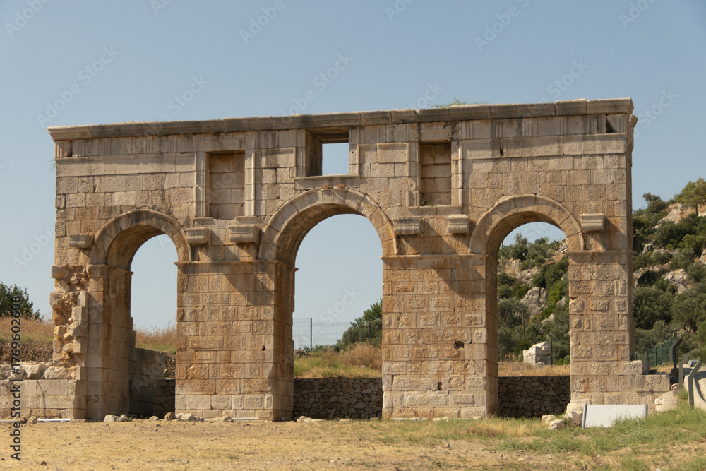 Fototapeta premium Patara anicient city in Turkey.