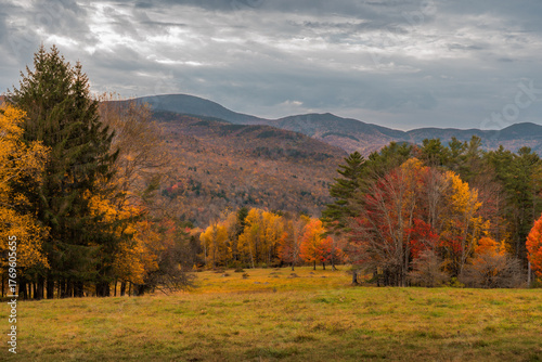 Vermont mountains in the fall