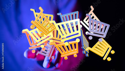 Abstract image of multiple ...