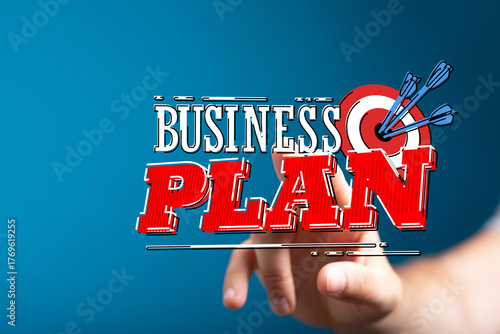 Business plan with target a...