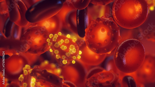 Malaria is a parasitic disease caused by genus Plasmodium. Merozoites, the invasive blood stage of Plasmodium Falciparum parasite. Malaria research and development