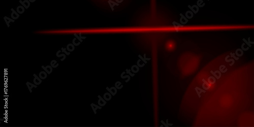 Abstract red light burst effect with radial streaks emanating from the center on a dark background. futuristic speed motion with red rays of light abstract background. 