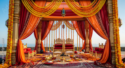 Hindu Wedding Mandap: Traditional Indian Wedding Ceremony Decor