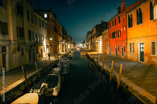 Venice in Italy. Venezia. Famous traveldestination and world heritage area