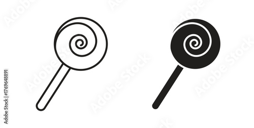 Candy icon simple flat trend modern graphic design abstract logotype