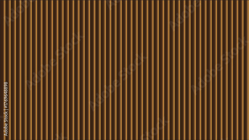 Vintage brown corrugated cardboard texture sheet with a seamless striped pattern is a perfect backdrop for a textured paper design