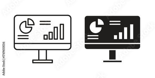Dashboard icon simple flat trend modern graphic design abstract logotype