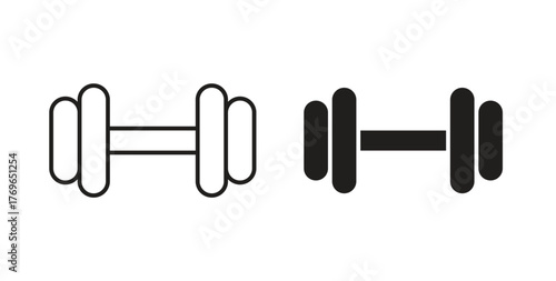 Gym icon simple flat trend modern graphic design abstract logotype