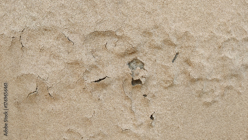 Plaster wall deterioration caused by moisture exposure and aging highlighting poor construction quality