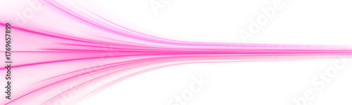 PNG futuristic city highways with glowing pink and blue light streaks. Red and yellow neon trails twist dynamically with motion blur. Perfect vector for night speed, technology, and energy flow.