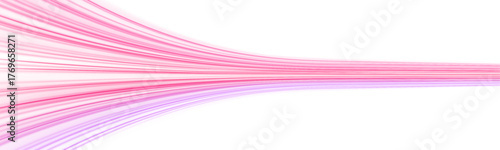 PNG twisting pink and red neon streaks across urban roads. Yellow and blue light trails create dynamic motion and glowing energy flow. Perfect illustration for futuristic speed, technology, and night.