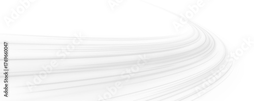 PNG abstract white line trails on city highways with glowing motion effects. Neon-like curves twist dynamically across digital night scenes. Ideal for modern speed, energy, and futuristic design.