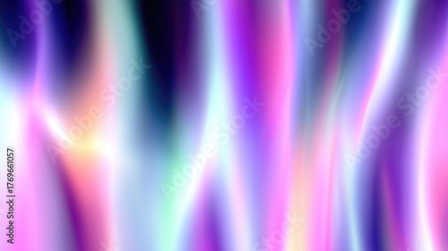 Abstract Fluid Gradient Hues With Soft Color Waves On Dark Background, Perfect For Wallpaper, Poster, Banner Applications.