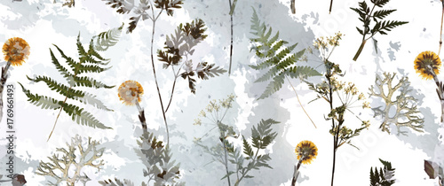 wild flowers in the grass