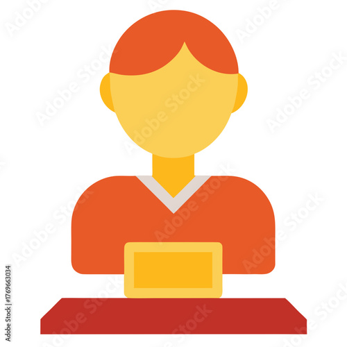 Best Performance Award Ribbon Banner Achievement Vector Illustration