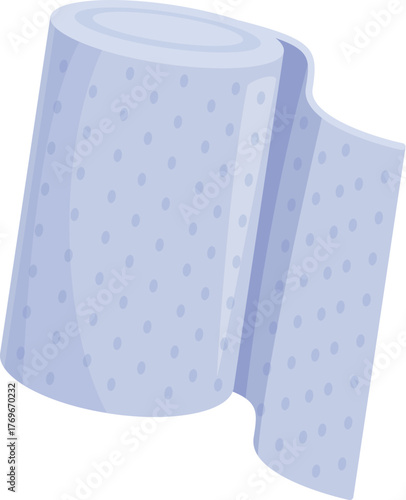 Breathable medical plaster roll ensuring proper wound healing and providing essential first aid treatment