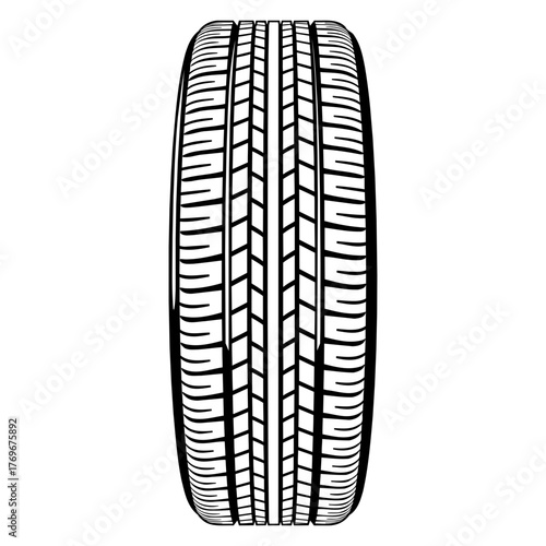 Tire Tread Pattern