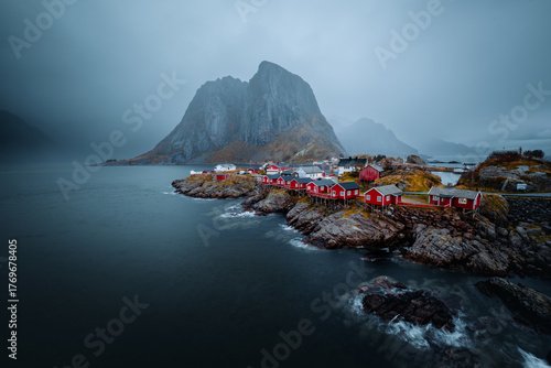 Beautiful Hamnøy in the Norwegian Lofoten Islands