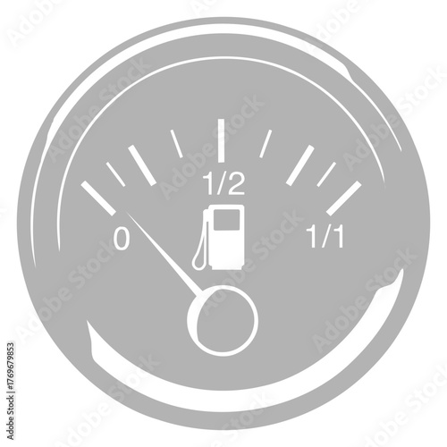 Fuel Gauge Icon Empty