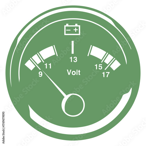 Voltage Meter Icon