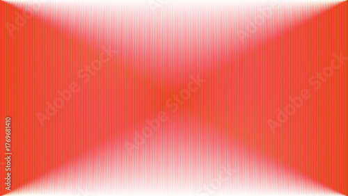 Geometric Harmony in Crimson: A modern, abstract composition radiates a sense of balance and sophistication, with its vibrant red hues and a gradient effect creating a visually captivating experience.