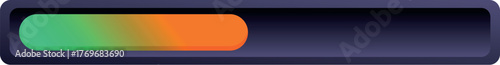 Gradient progress bar indicating ongoing operation or download status