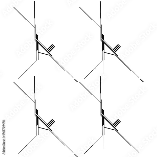 Digital Tech Lines Composition / Digitale Tech-Linien-Komposition / Composición digital de líneas tecnológicas