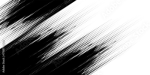 Vector brush sroke texture. Distressed uneven grunge background. Abstract distressed vector illustration. Overlay over any design to create interesting effect and depth. Black isolated on white. EPS10