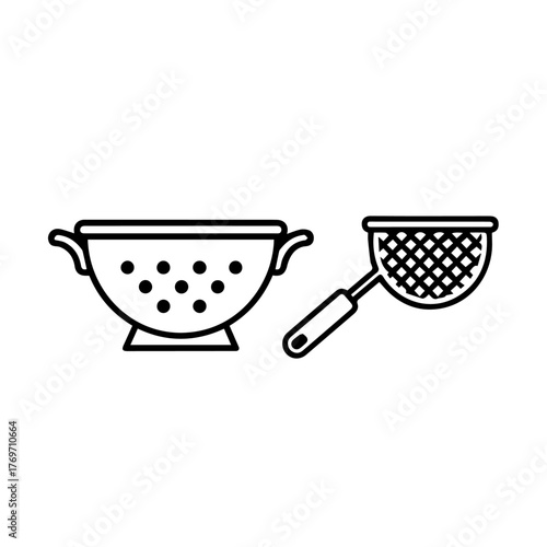 Strainers and Skimmers Essential Kitchen Tools for Cooking and Draining with Holes