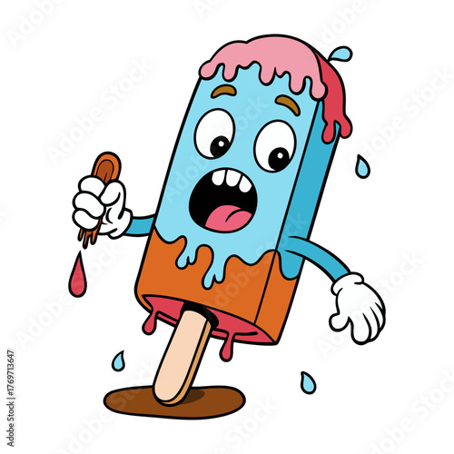 funny cartoon ice cream