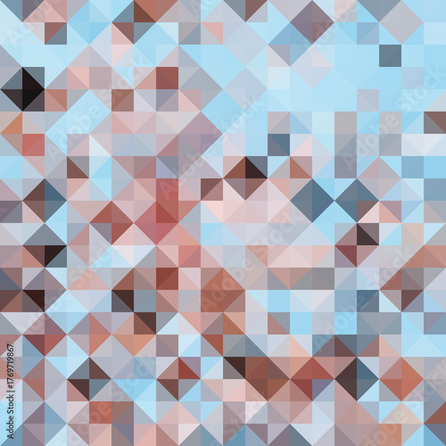 Colorful polygonal abstract background. Low poly effect. Polygon backdrop.