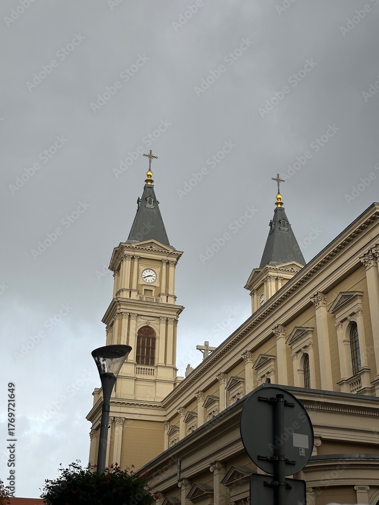 Fototapeta premium st nicholas church in prague czech republic europe