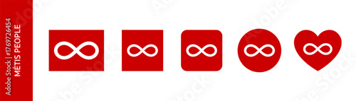 Flag of Métis or Metis people