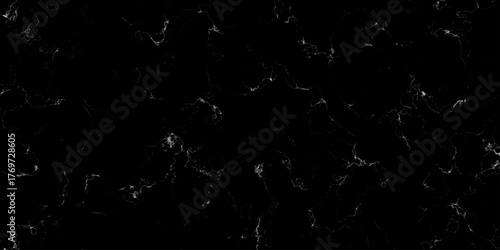 Natural marble tiles for ceramic wall tiles and floor tile. Panoramic black background form marble stone texture for design. Marble with high resolution. 