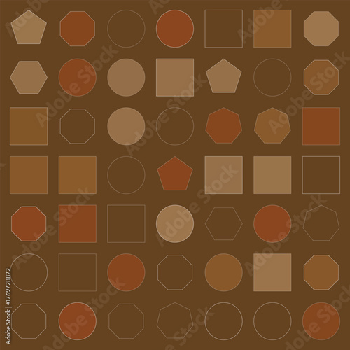 Dark Academia Pattern Vector Background Contemporary Design