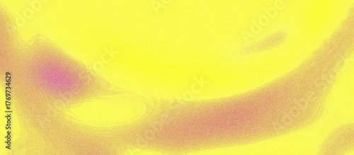 Abstract yellow with red stains background with grainy gradient, soft noise, warm blur, minimal shapes, banner design, copy space