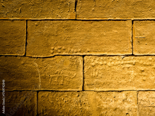 Wallpaper Mural A sunk-relief depiction of a cross and a dromedary on the west facade of the Temple of Debod. Madrid, Spain. Torontodigital.ca
