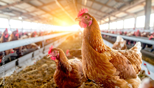 Hühner in Freilandhaltung	