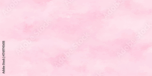 Pink watercolor background with a delicate pattern and vintage paper texture for an abstract design