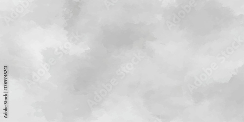 Dark blue grunge paper texture backdrop with natural sky clouds and mist