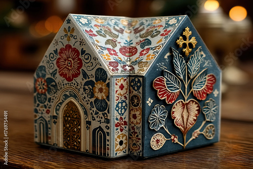 Polish szopka nativity colo...