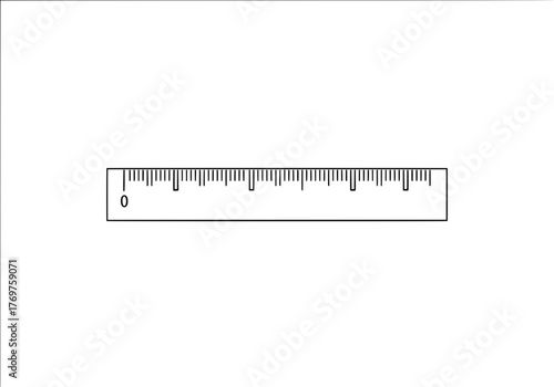 A simple ruler illustration against a white background with precise markings