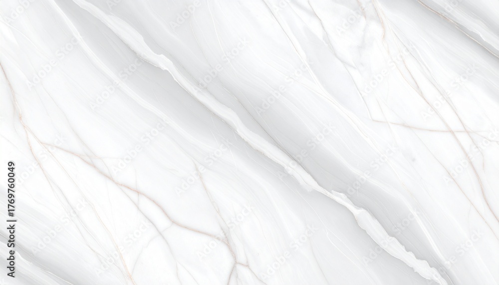 Obraz premium Seamless marble wall texture featuring a smooth, polished stone surface with delicate light veins and natural mineral patterns, ideal for backgrounds, interior design, architectural visualization, pro