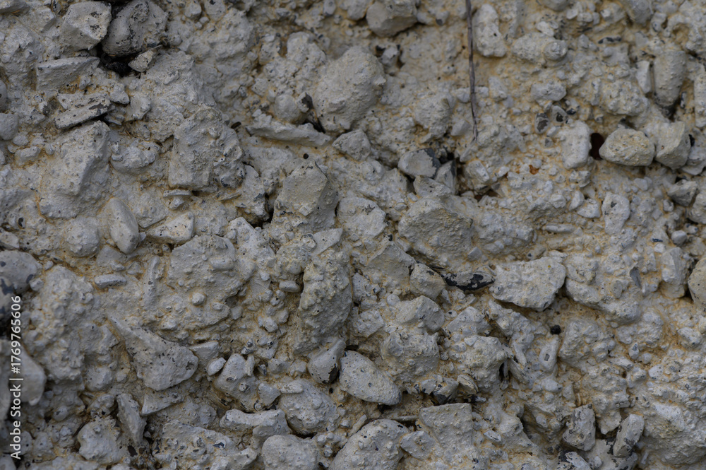 Obraz premium Hardened Concrete Texture Close-Up Macro