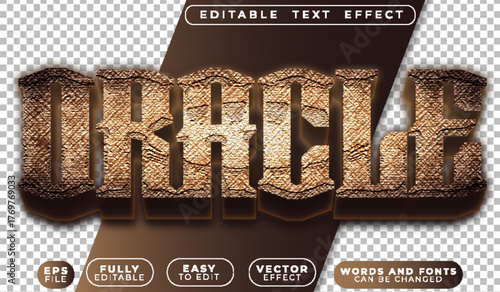  Oracle Prophecy Mystical Future Vision Editable Vector Text File