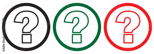 Transparent PNG available
Black and white question mark vector icon, minimal design, for websites. EPS 10