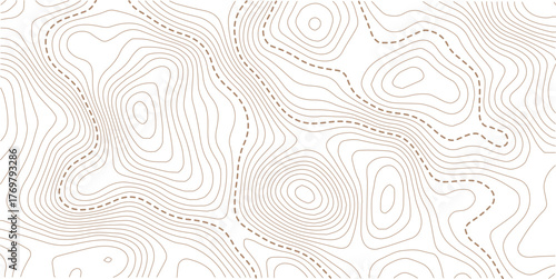 Topographic gold luxury map background. Geographic abstract pattern.Topographic map lines background. Abstract vector illustration