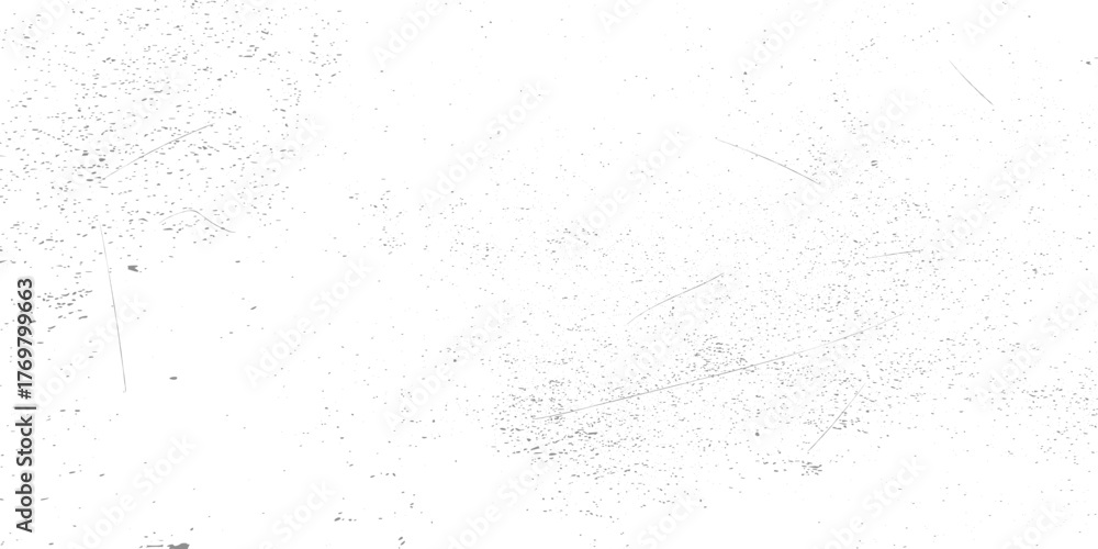 Gray distressed texture overlay with dust, scratches, and stains. Vintage grunge background for aged, weathered design effect. Vector illustration.