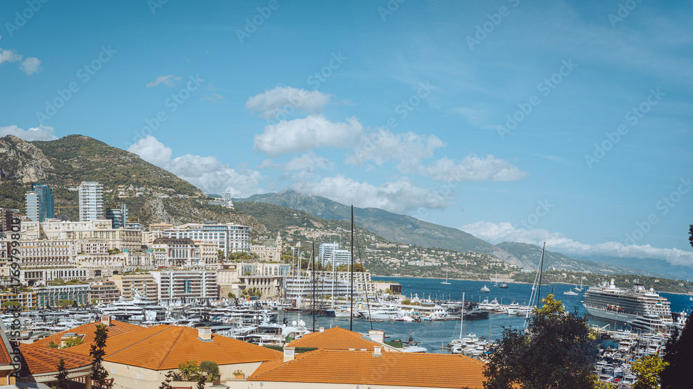 Fototapeta premium Monaco, French Riviera, France